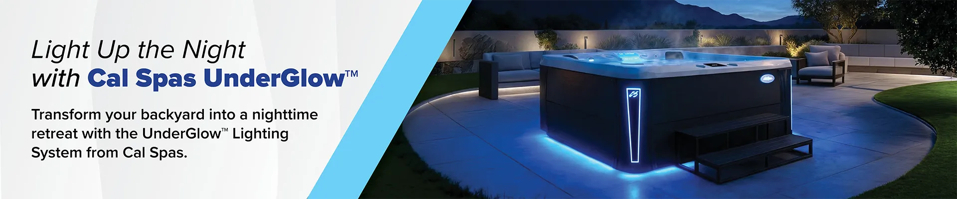 Calspas hot tub being used in a family setting - Laredo